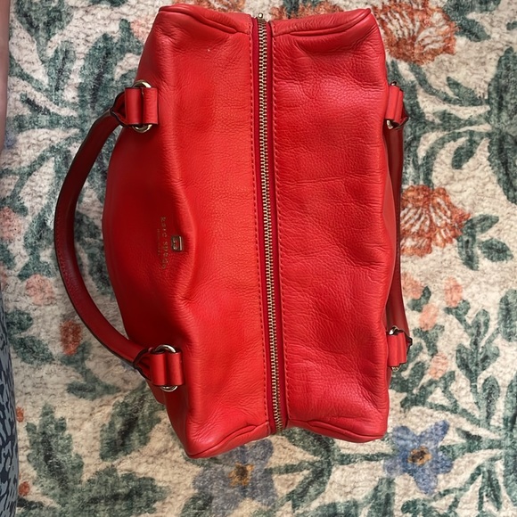 Red Kate Spade handbag - Picture 3 of 5